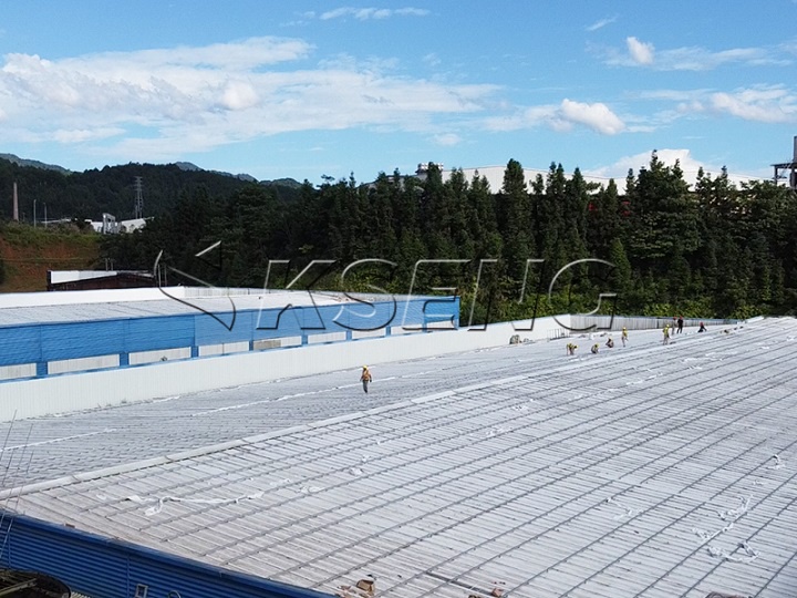 ケース スタディ: Kseng Solar のアルミニウム ルーフ ソーラー ラック ソリューションを使用した 11MW ソーラー プラント