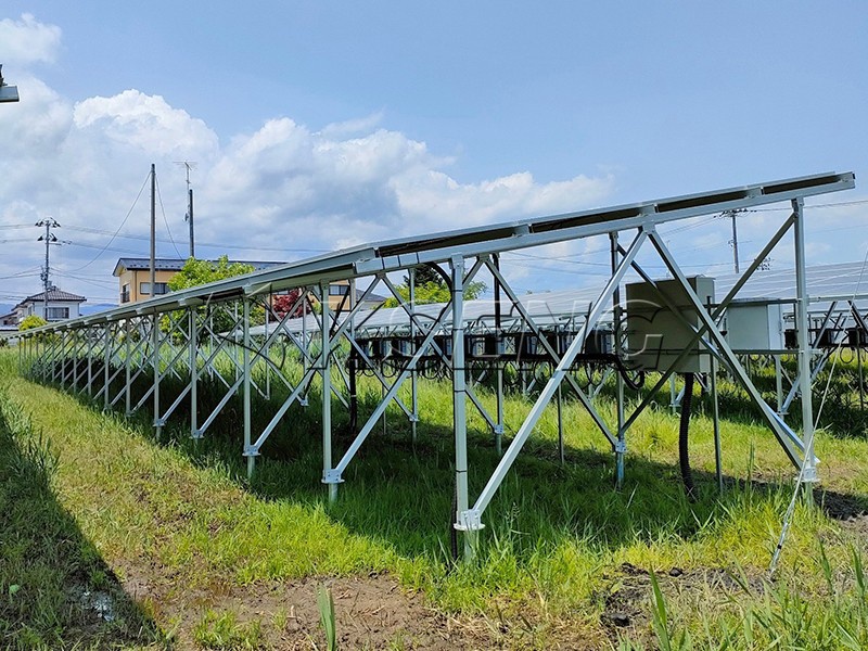 99KW - 福島県野立て架台案件