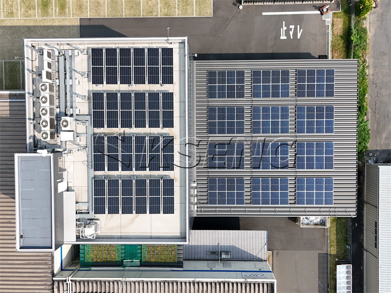 95KW - 岡山県陸屋根・折半屋根架台案件