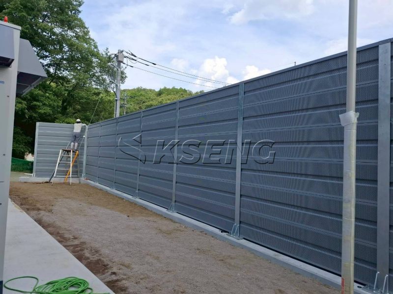 日本防音フェンス案件