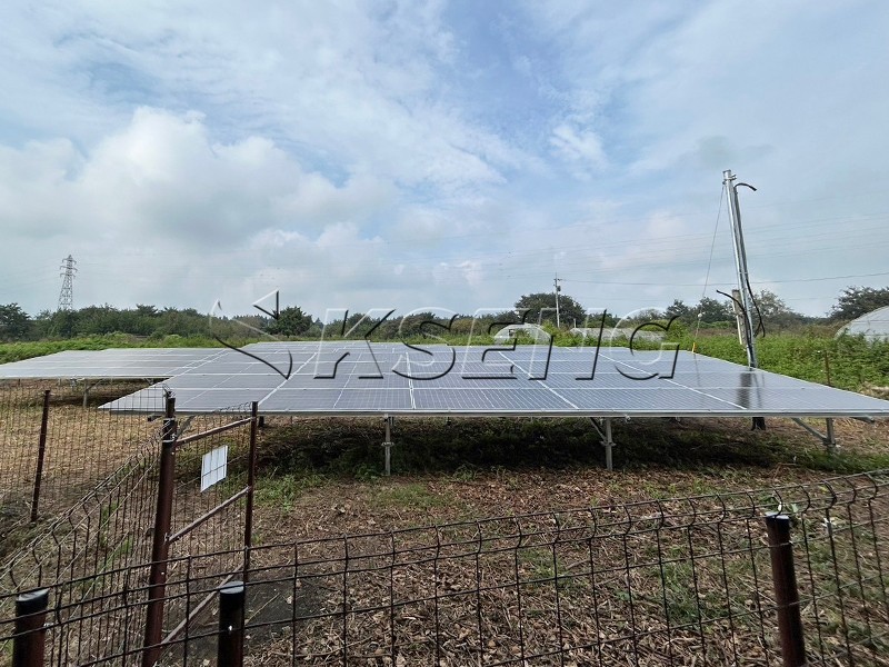 群馬県にてJIS認証アルミ製地面設置型架台プロジェクトが完工